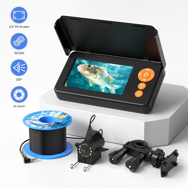 Fish Finder Battery - كاميرا صيد تحت الماء بشاشة 4.3
