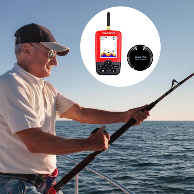 جهاز محمول لتحديد عمق الأسماك  - مراجعة Fishing Depth Finder وسعره